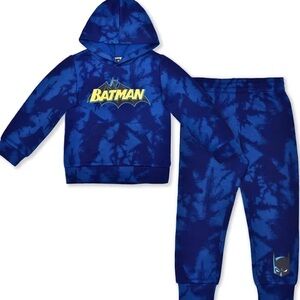 Warner Bros. Batman Boys Hoodie and Pants Set for Toddler